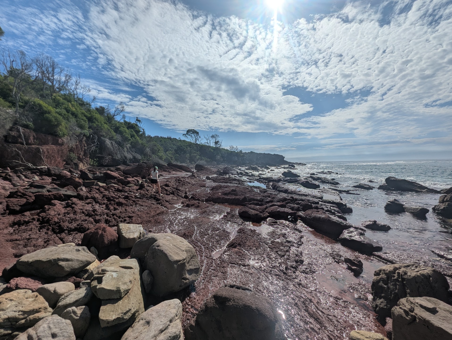 Scenic photo during the run along the Cape to Cape Walking Trail